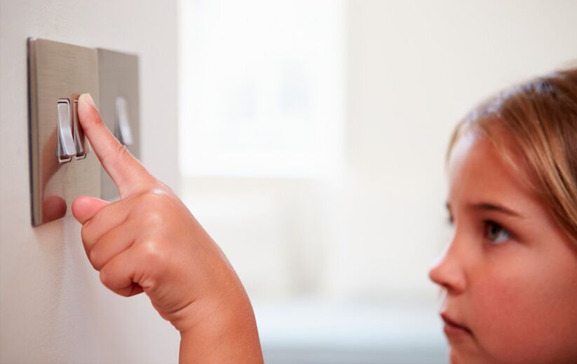 Apagar la luz cuando no esté en uso